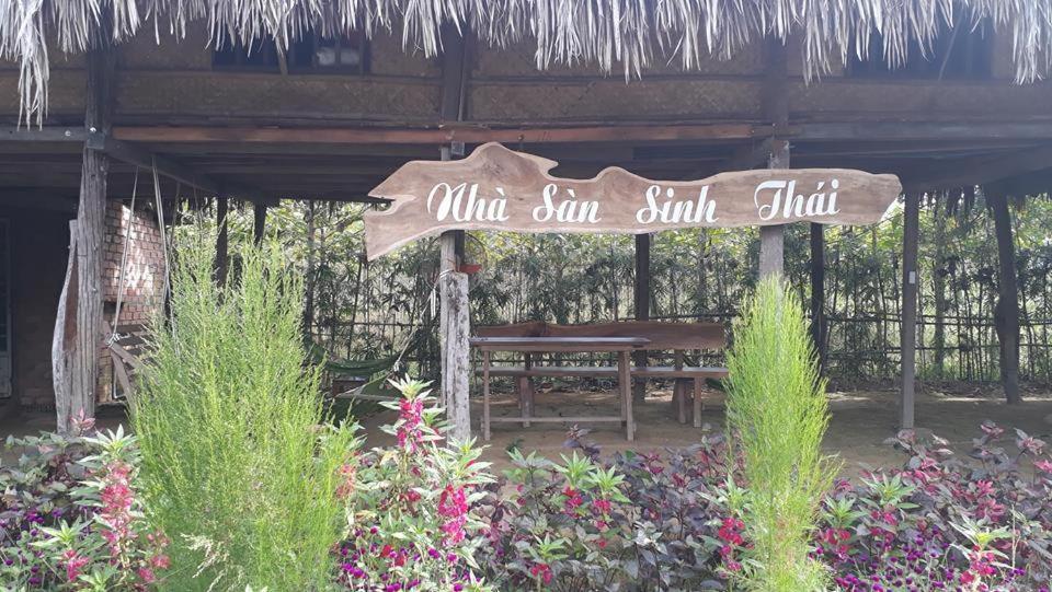 Sunny Field Eco Stilt House Villa Cat Tien Exterior photo